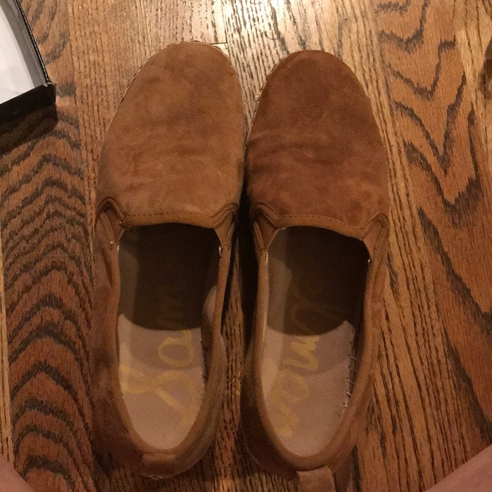 Sam edilmen platform slip on shoes.